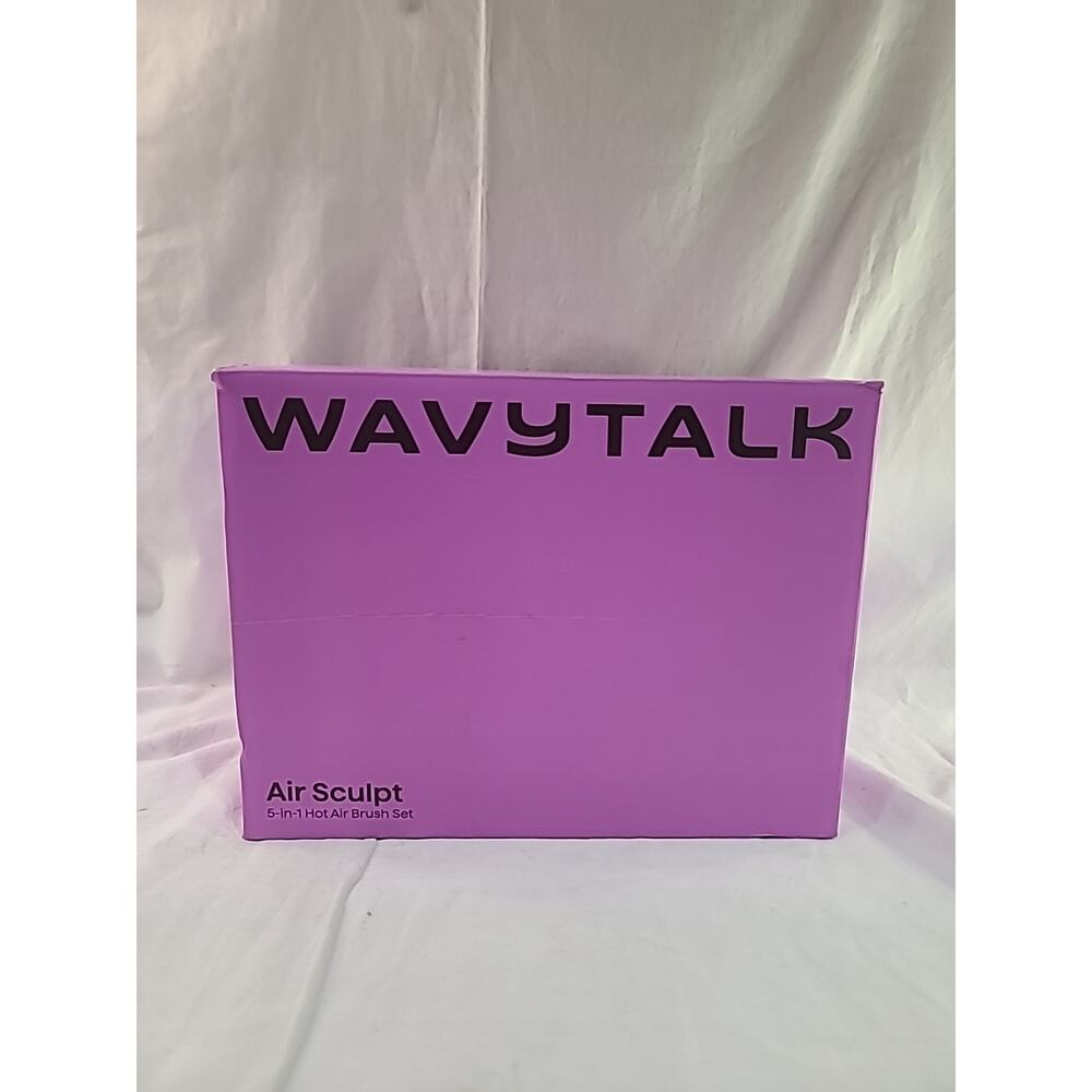 Wavytalk Air Sculpt 5-in-1 Hot Air Brush Set, 1000W Multi Styler - Pink